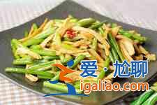 蒜苗肉絲？