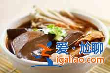 鴨血湯？
