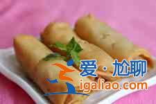 春卷的做法？