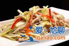 韭黃肉絲？