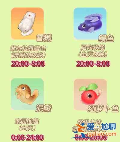 摩爾莊園泥鰍釣魚(yú)點(diǎn)位置大全 泥鰍釣魚(yú)獲取方法攻略？