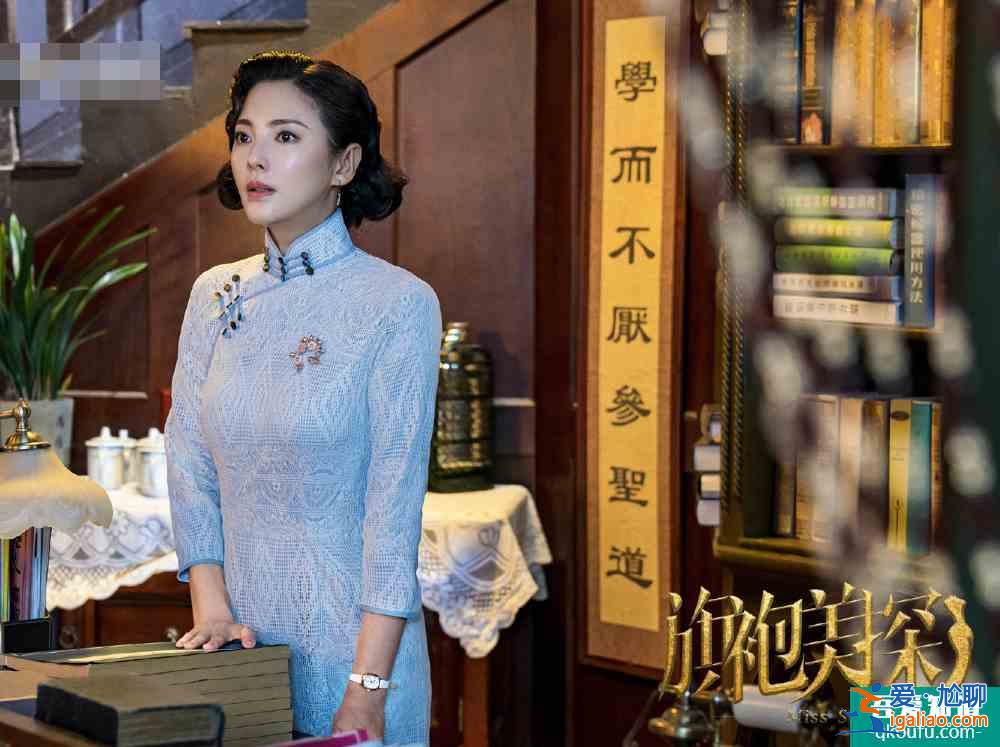 《浪姐》還在熱播，張雨綺就出演民國探案劇，劇中旗袍造型美呆了？