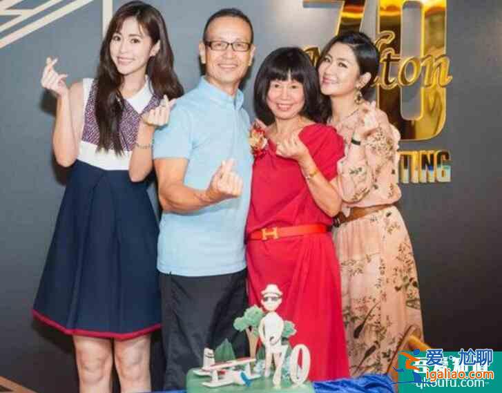 selina為爸爸慶生 一家四口齊聚慶生幸福溫馨？