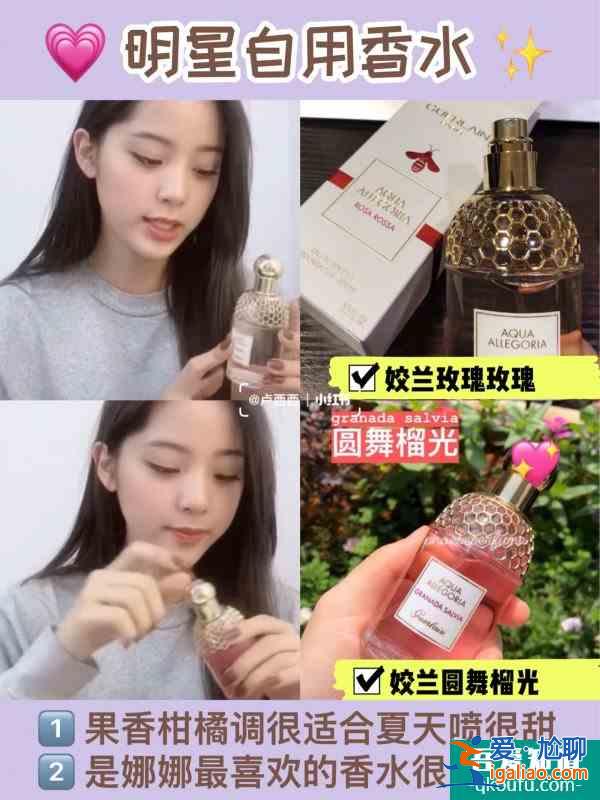 明星同款自用香水get愛豆同款香？