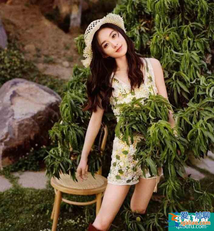 曝趙麗穎森系寫真 夏日小雛菊裝清新十足夢幻迷人？