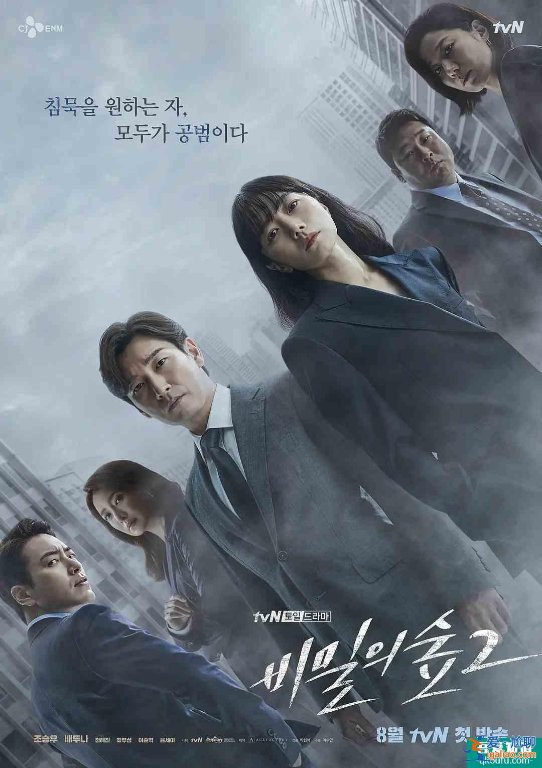 曹承佑、裴斗娜《秘密森林2》再攜手，今年最棒的懸疑劇來了？