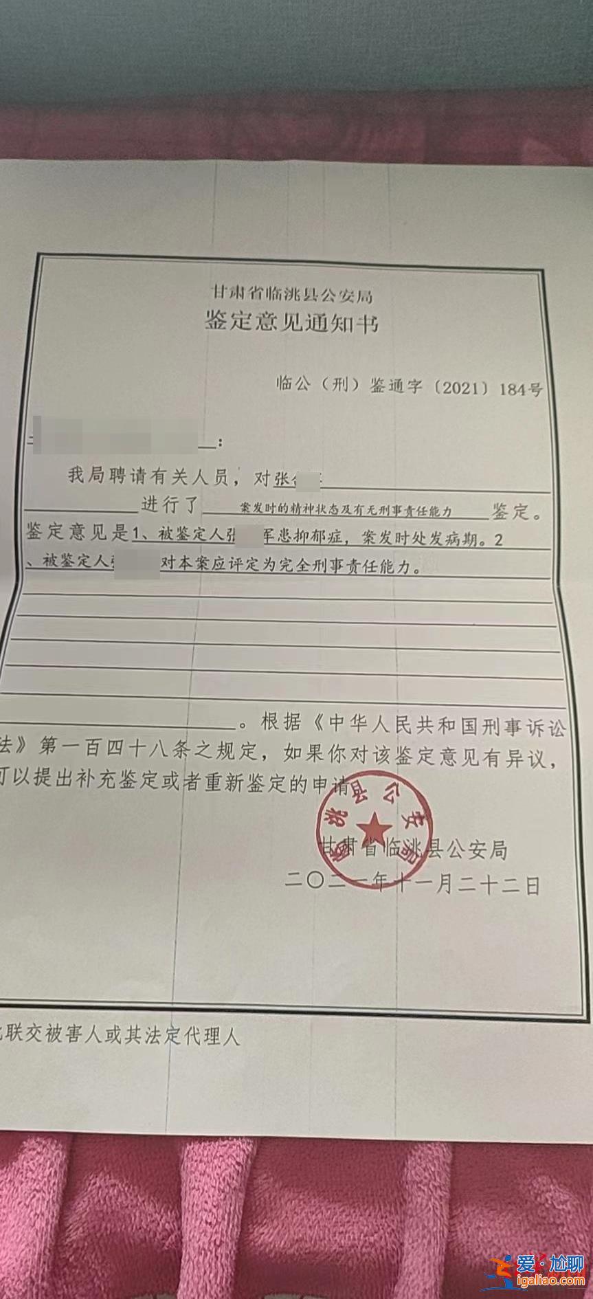 甘肅一鎮(zhèn)政府工作人員當(dāng)街殺人案開庭 辯稱工作壓力大、父母管教嚴(yán)？