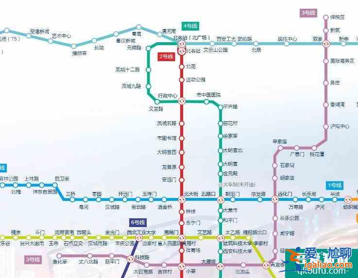 2021西安地鐵線路圖最新版(持續(xù)更新)？