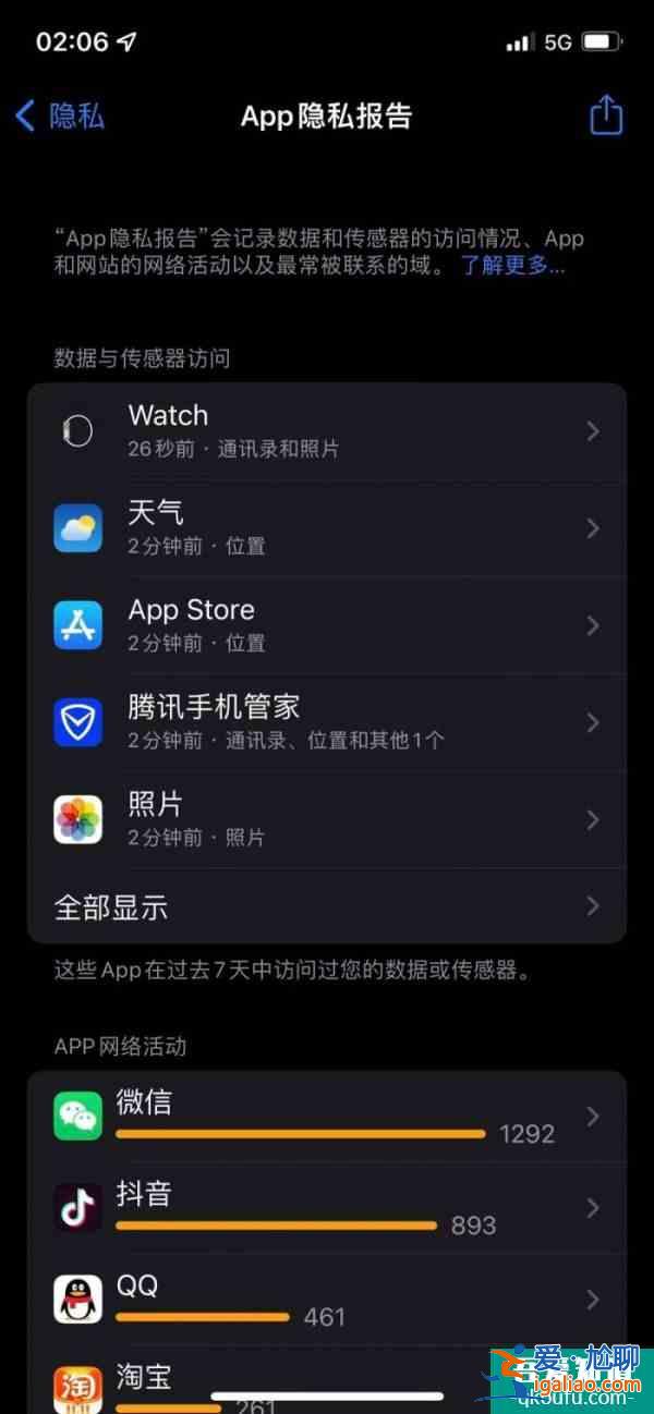 蘋果APP隱私報(bào)告上線 iOS/iPadOS 15.2Beta版發(fā)布？