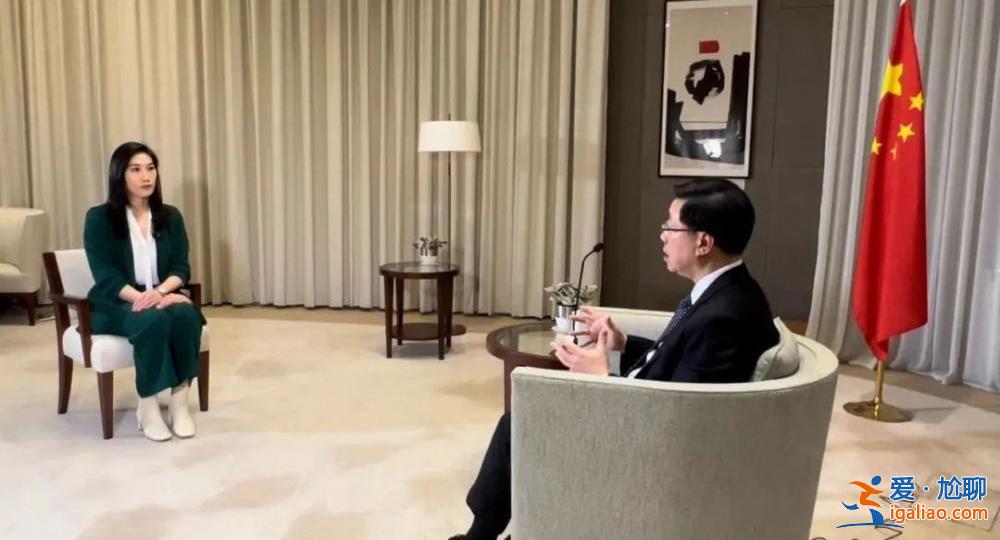 口罩令解除前夕 李家超向內(nèi)地同胞喊話？