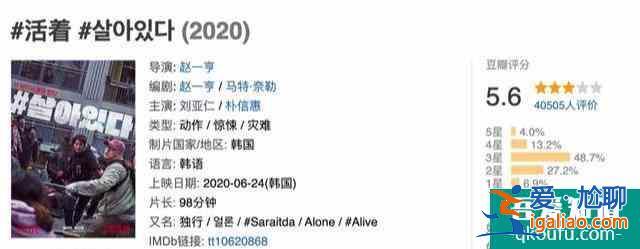 韓國最新喪尸電影《活著》到底爛在那？？