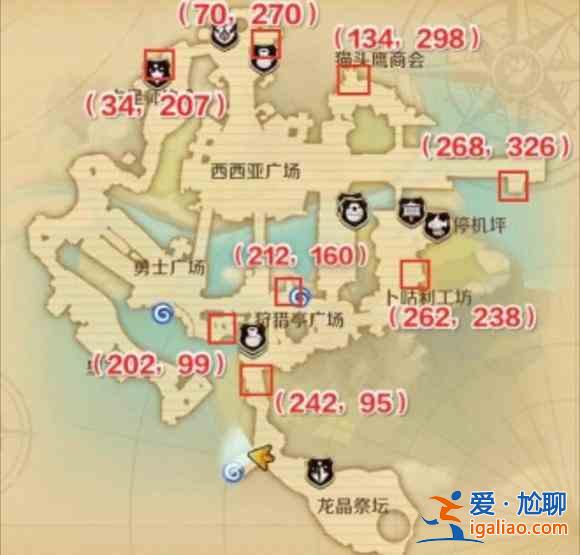 龍之國物語艾爾特米斯寶箱點位有哪些？艾爾特米斯寶箱點位介紹與分享？