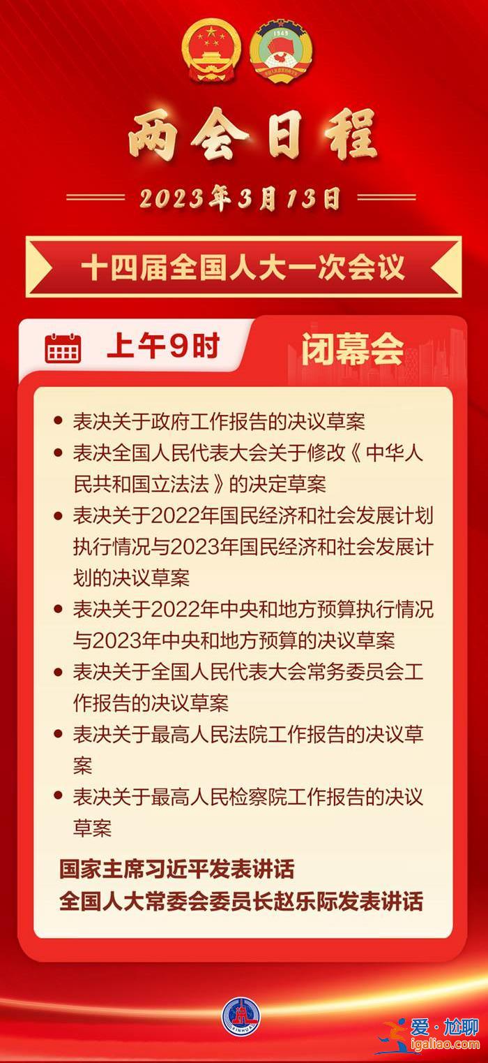 十四屆全國(guó)人大一次會(huì)議閉幕？
