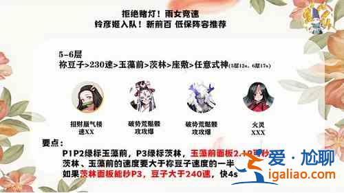 陰陽師雨女競速前百低保陣容怎么玩？雨女競速前百低保陣容選擇解析與打法推薦？