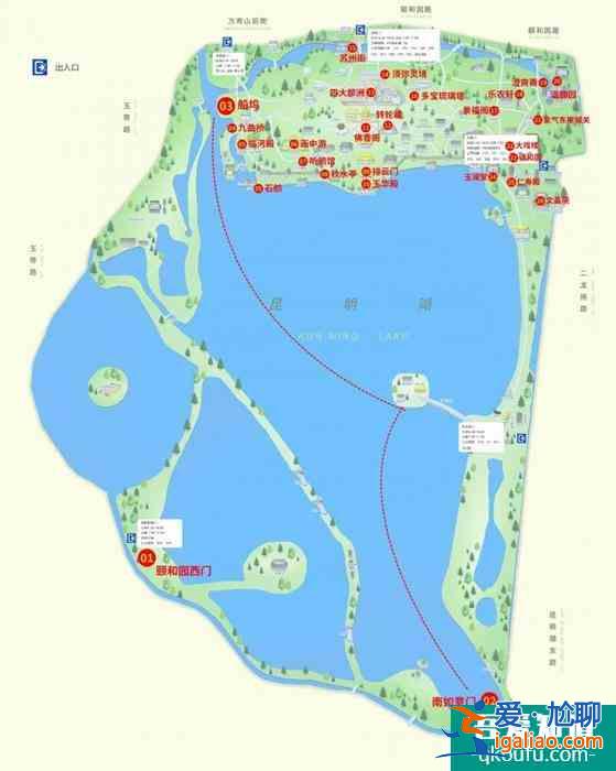 2022頤和園門票交通及游玩路線？