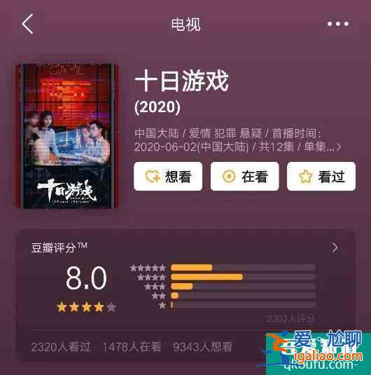 六月黑馬《十日游戲》：看會演戲的人互相飆演技，實在過癮？