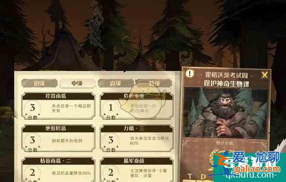 哈利波特魔法覺醒中級地精考試怎么通關(guān) 具體介紹？
