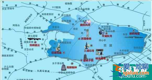杭州西湖旅游攻略(附路線圖)？