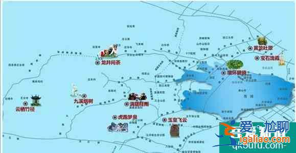 杭州西湖旅游攻略(附路線圖)？