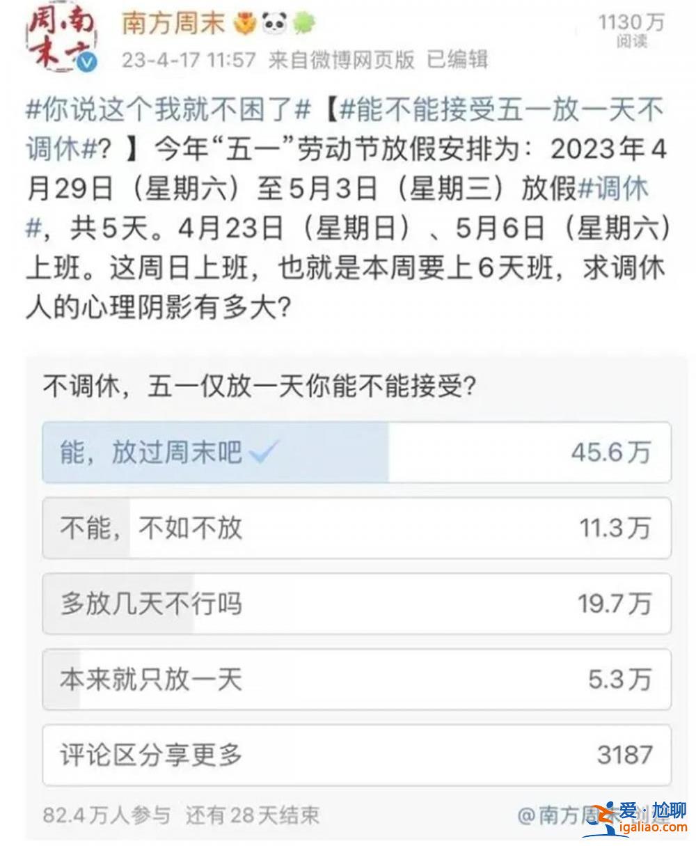 讓勞動(dòng)者多放幾天假 天塌不下來(lái)？