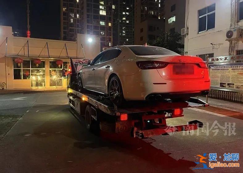 太瘋狂！男子無證駕駛瑪莎拉蒂 狂轟油門沖卡揚言撞死交警？
