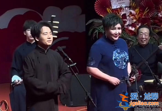 郭德綱老婆王惠近照曝光!染綠頭發(fā)容貌大變 郭麒麟叫媽顯謙卑