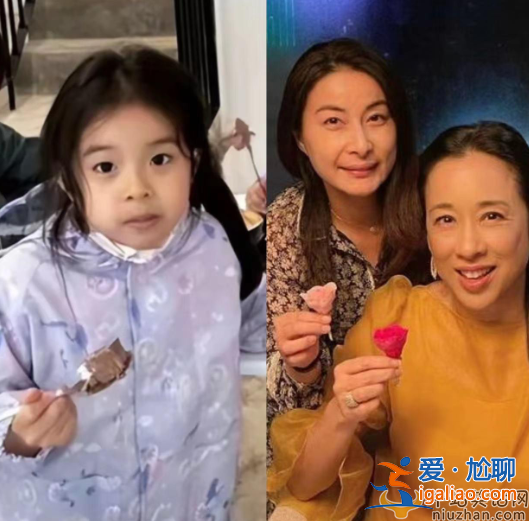 霍啟剛幾個孩?仨娃正臉曝光似三胞胎，一家五口慶祝母親節(jié)