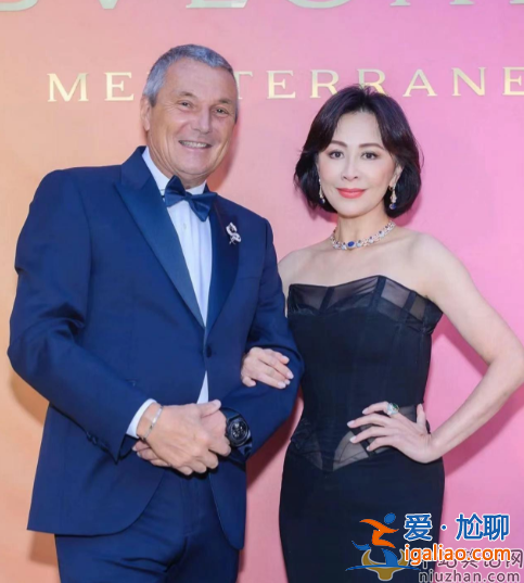 劉嘉玲曬近照!穿透視裝秀小蠻腰，與外籍富豪親密互動