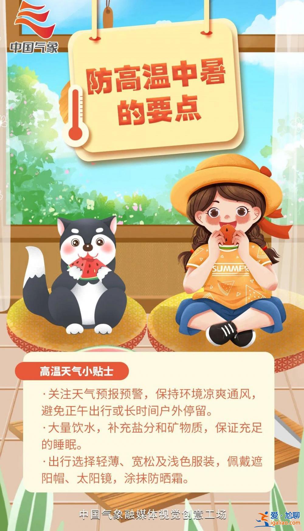 昨日全國氣溫榜前十門檻超36℃ 今夏大家還會“熱哭”嗎？？