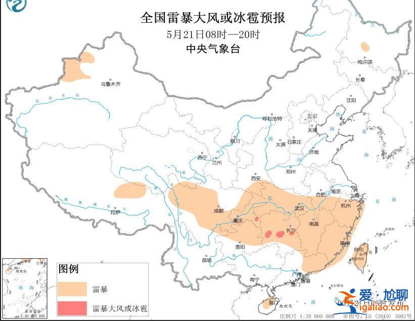 多預警齊發(fā)！強降水+雷暴大風+冰雹 江西浙江福建局地有大暴雨？