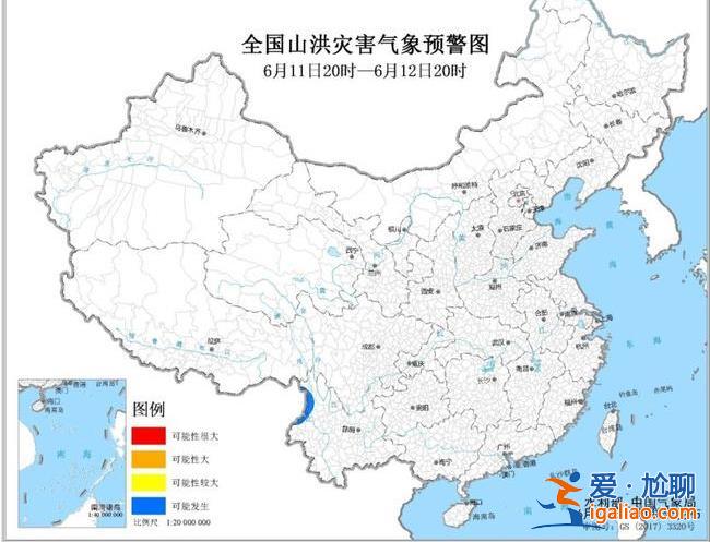 5省部分地區(qū)有雷暴大風(fēng)或冰雹 云南局地可能發(fā)生山洪災(zāi)害？