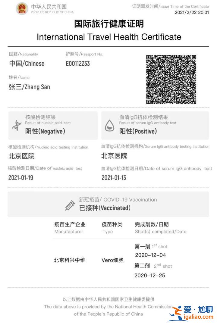 “國際旅行健康證明”今日下線 出境游手續(xù)變得更加簡化？