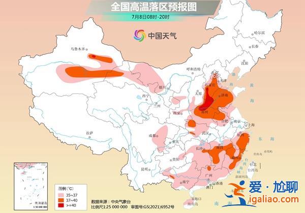 南北方周末高溫持續(xù)局地將達(dá)40℃ 長江中下游等地降水不斷？
