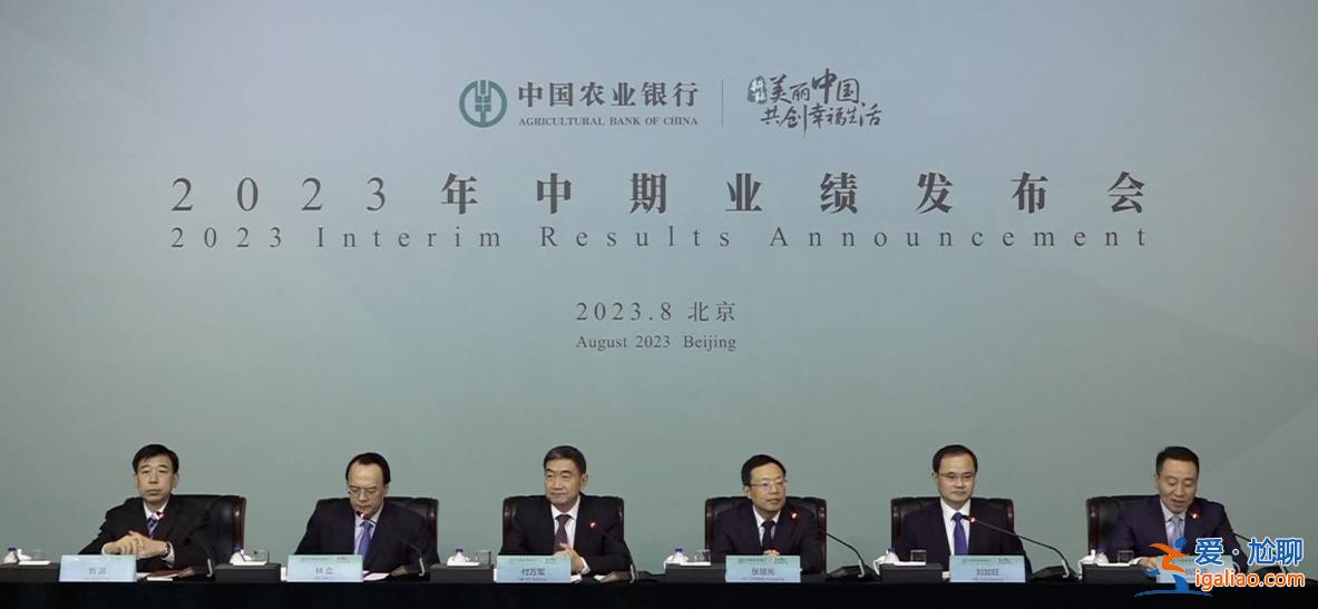 農(nóng)行上半年凈賺1332億增3.5%，業(yè)績?yōu)楹蝸碇灰譡1332億]？