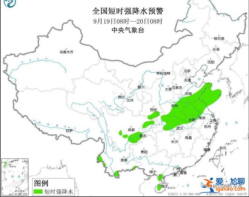 山東河南安徽等地將有8-10級(jí)雷暴大風(fēng)或冰雹天氣？