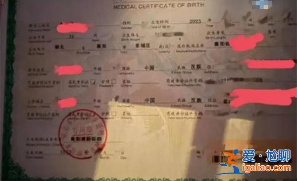 醫(yī)院院長(zhǎng)倒賣出生證明每張賺6萬(wàn)[出生證明]？