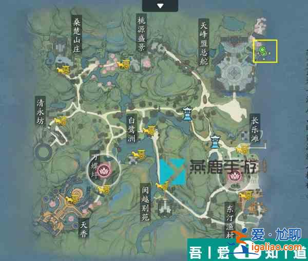 天涯明月刀手游江團(tuán)在哪釣 天涯明月刀手游江團(tuán)位置一覽？