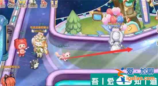 奧比島手游星際大賽寫真彩虹棒棒糖隊位置在哪 具體一覽？