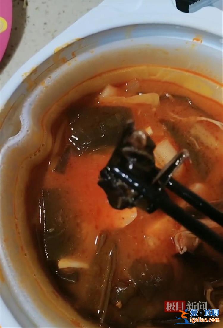 消費(fèi)者稱在楊國(guó)福自熱麻辣燙中疑似吃出蝙蝠 商家回應(yīng)？