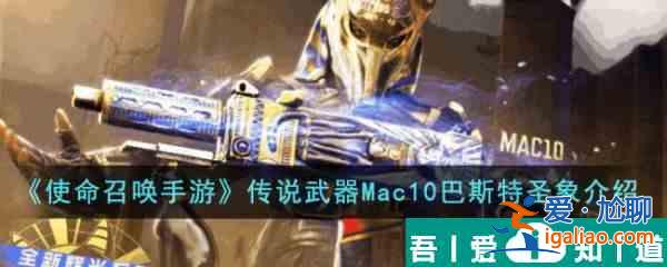 使命召喚手游傳說武器Mac10巴斯特圣象怎么樣  具體介紹一覽？