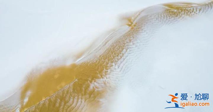 沙海變成了雪海 塔克拉瑪干沙漠下雪了？