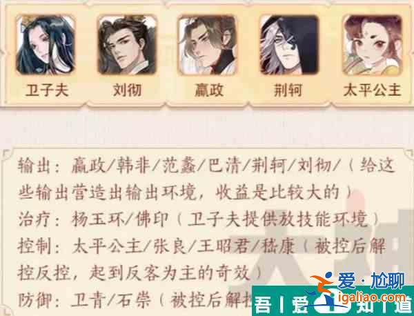 忘川風(fēng)華錄衛(wèi)子夫怎么樣 忘川風(fēng)華錄衛(wèi)子夫分析介紹？