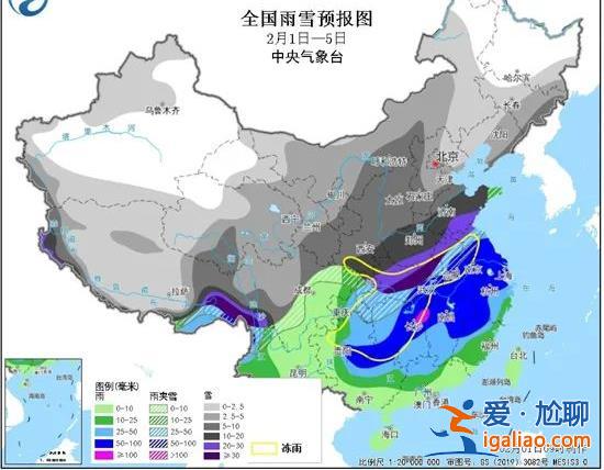 2009年來最強(qiáng)雨雪冰凍將在2月3日至4日迎來最猛時(shí)段 南方將現(xiàn)雷暴？