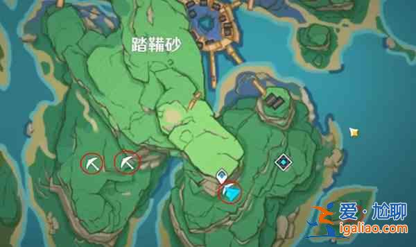 原神4.4 中的紫水晶塊在哪里？原神4.4中紫晶塊采集路線位置介紹？