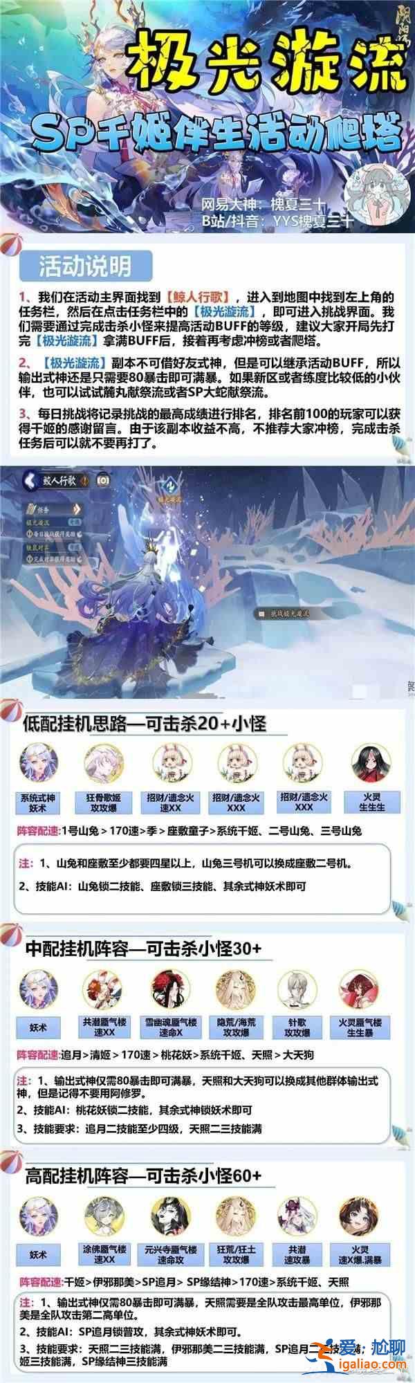 《陰陽師之冰海登塔陌生人》陣容推薦 鯨席永歌冰海陌生人陣容登塔攻略？