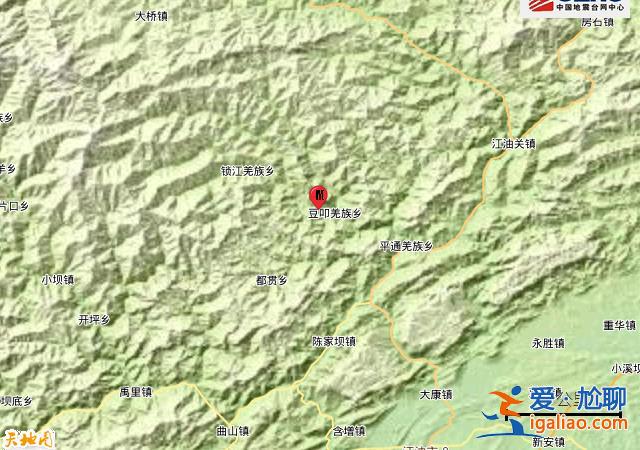 四川綿陽市平武縣發(fā)生3.1級(jí)地震？