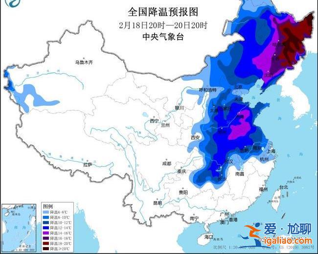 寒潮橙色預(yù)警繼續(xù)發(fā)布！湖南湖北等局地累計(jì)降溫或超20℃？