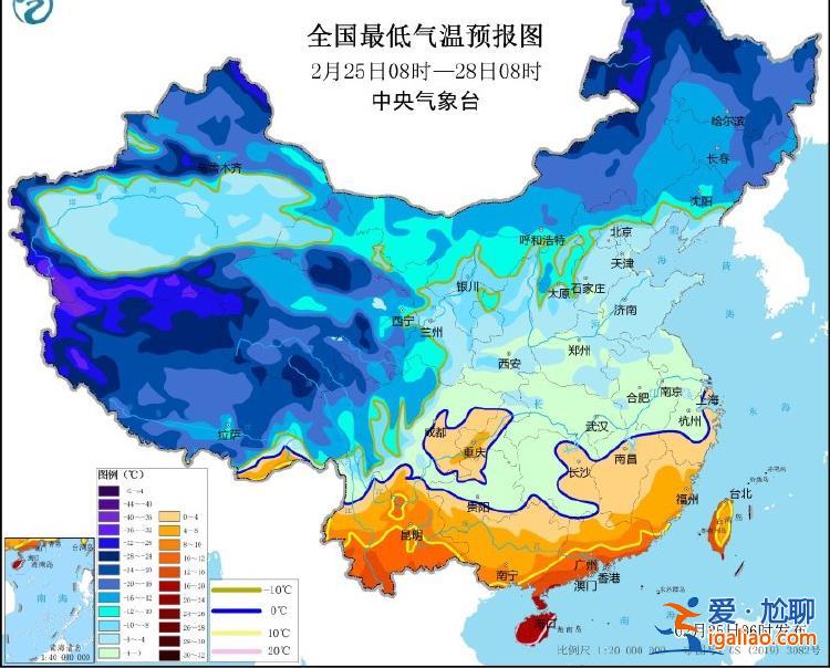 多地氣溫較常年偏低7℃以上？