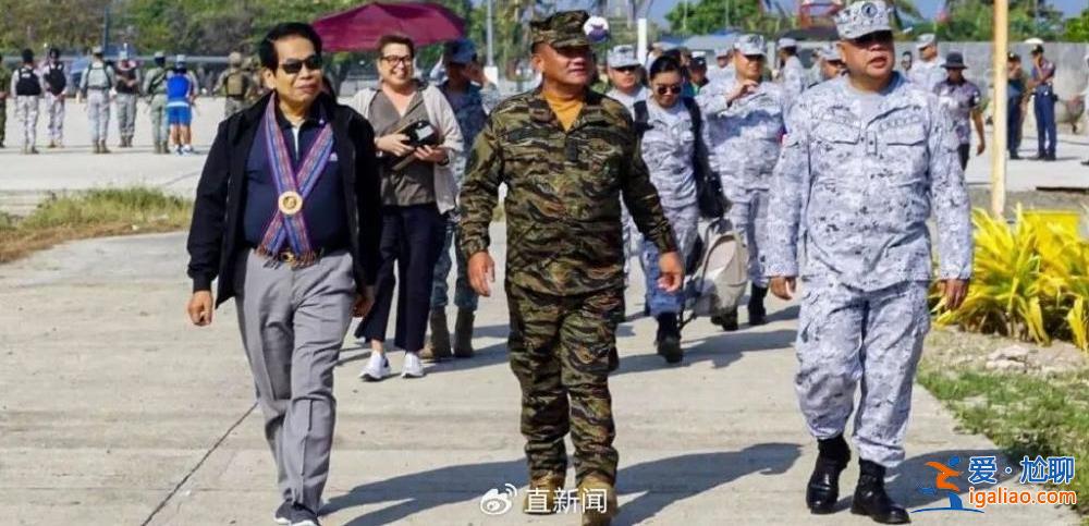 菲海軍司令登中業(yè)島鼓勵(lì)國民旅游 耍的什么花招？？