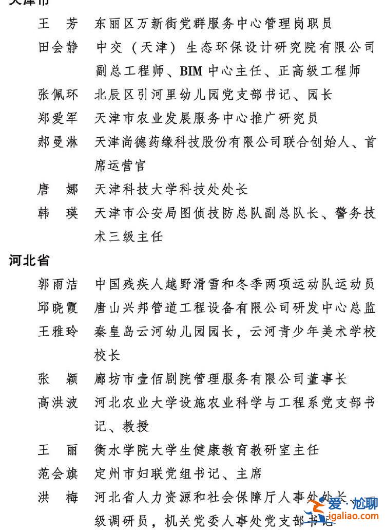 2023年度全國三八紅旗手標兵、全國三八紅旗手、全國三八紅旗集體全名單公布？